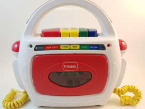 kids' tape recorder