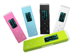 colourful Samsung MP3 players